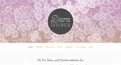 Desktop Screenshot of daraskolnick.com